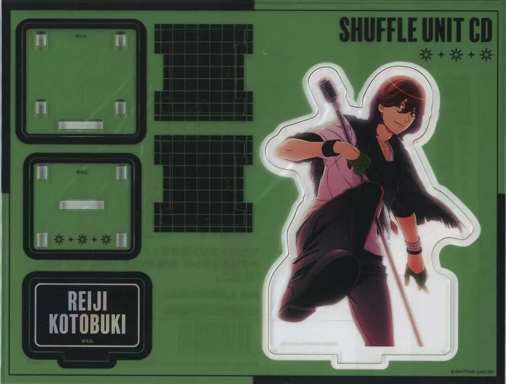 Acrylic Stand Panel Reiji Kotobuki Shuffle Unit Cd Ver. Uta No Prince Sama