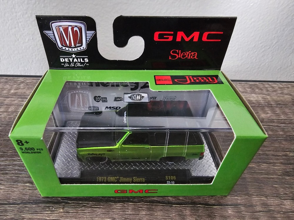 M2 Machines 1:64 Diecast 1973 GMC Jimmy Sierra S106