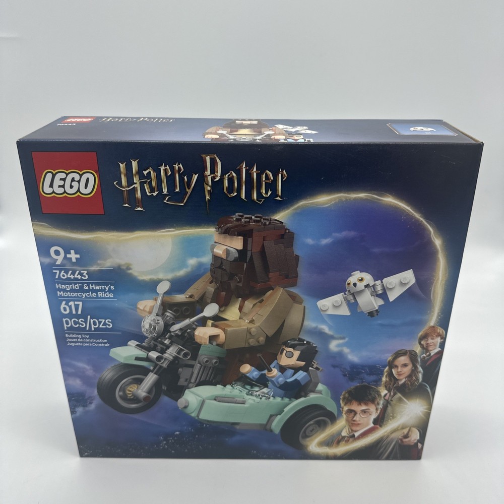 LEGO Harry Potter 76443 Hagrid & Harry’s Motorcycle Ride | Brand New & Sealed