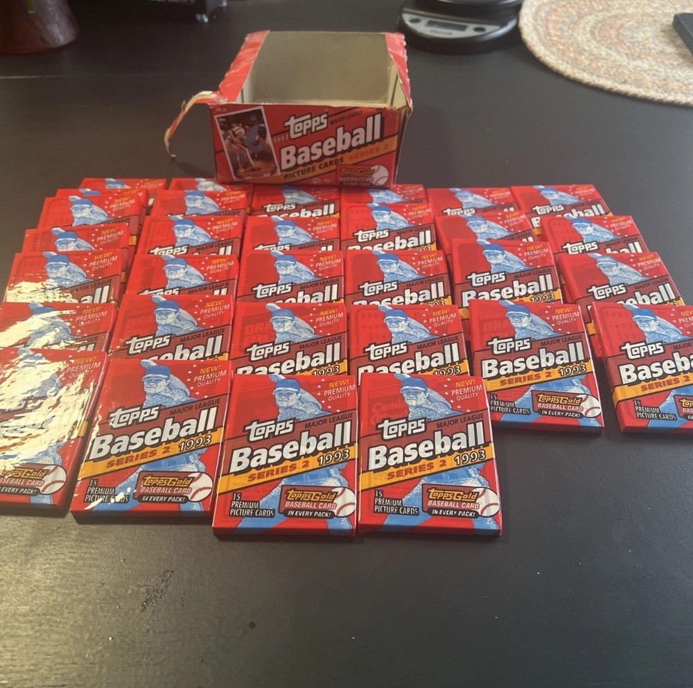 Topps 1993 Red Series 2  MLB Baseball Card Box Set