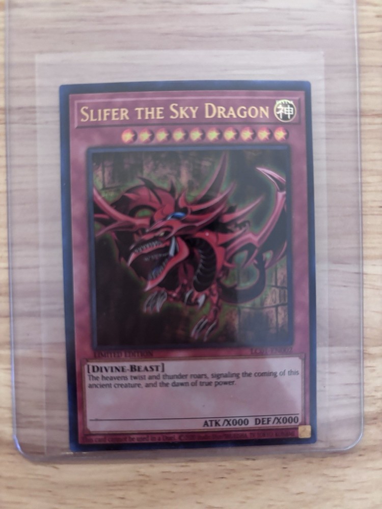 Slifer the Sky Dragon LC01 Limited Yu-Gi-Oh Legendary Collection Card  