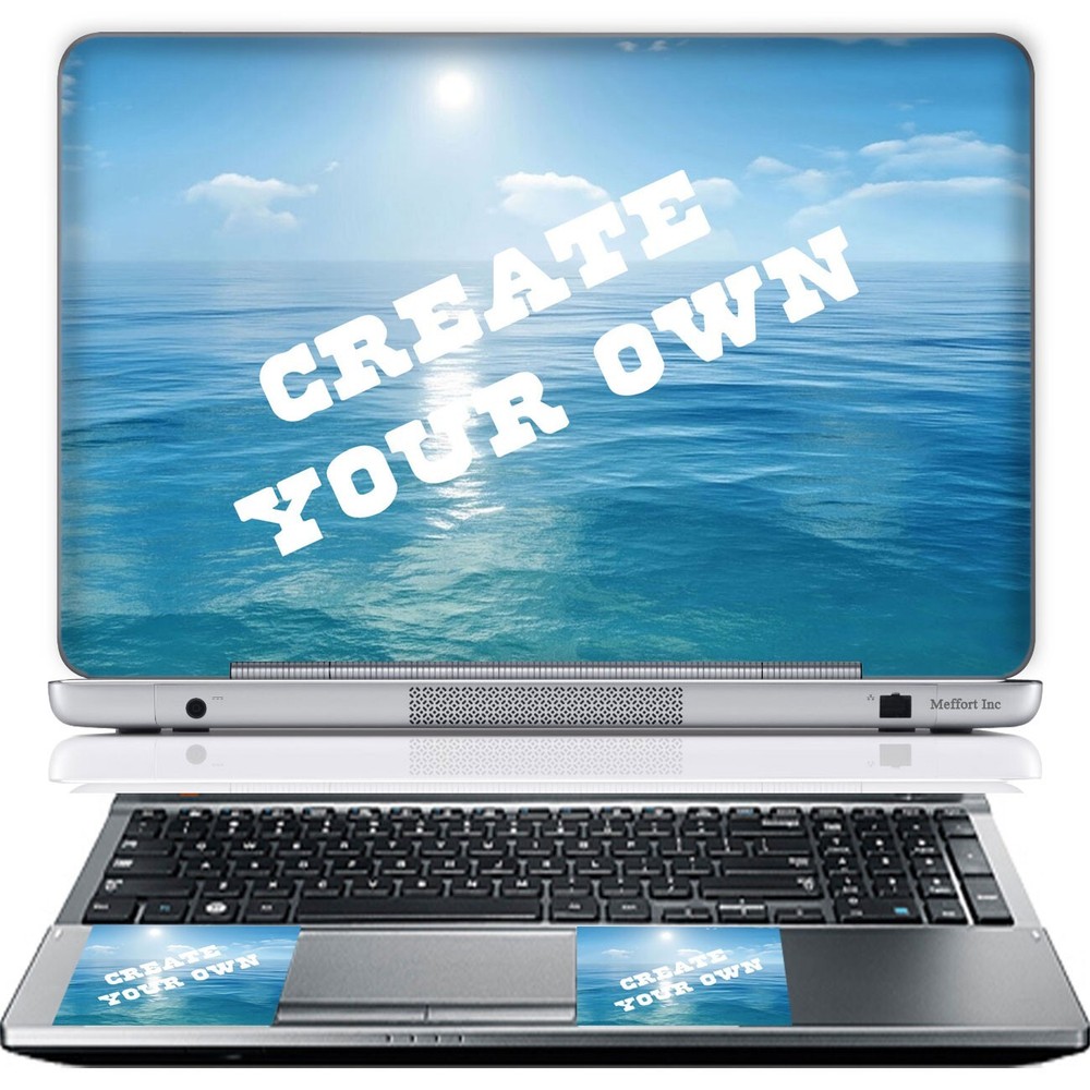 Custom Laptop Skin Sticker with 2 Wrist Pads – Personalize with Your Image Size