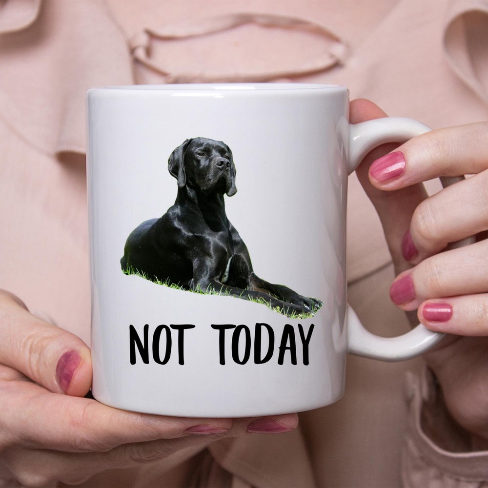 Funny English Pointer Dog Lazy Not Today Coffee Mug Gift for Dog Moms