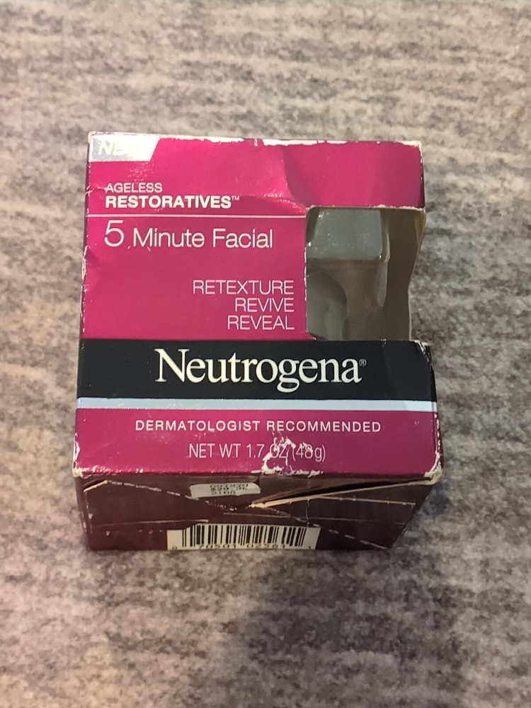 Neutrogena Ageless Restoratives 5 Minute Facial Dermatologist Recommended