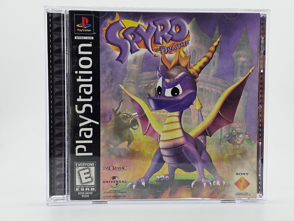 Sony Playstation 1 PS1 Spyro The Dragon CIB Cleaned & Tested