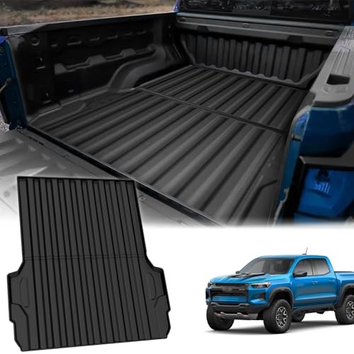 Truck Bed Mat for Chevy Colorado & GMC Canyon 2023-2026 5 ft Short Bed All Weath