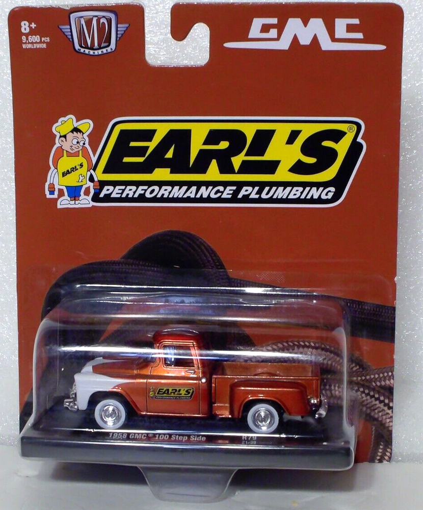M2 Machines Earl's 1956 GMC 100 Stepside 1:64 Diecast