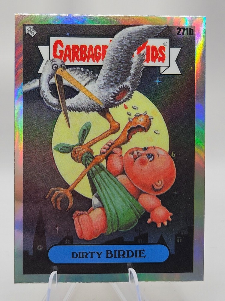2024 Topps Garbage Pail Kids Chrome Series 7 #271b dirty BIRDIE GPK  Refractor