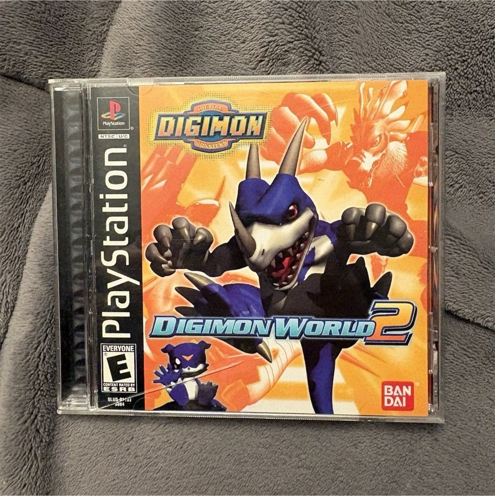 Digimon World 2.  PlayStation 1. Authentic. Manual Included. Cleaned and tested