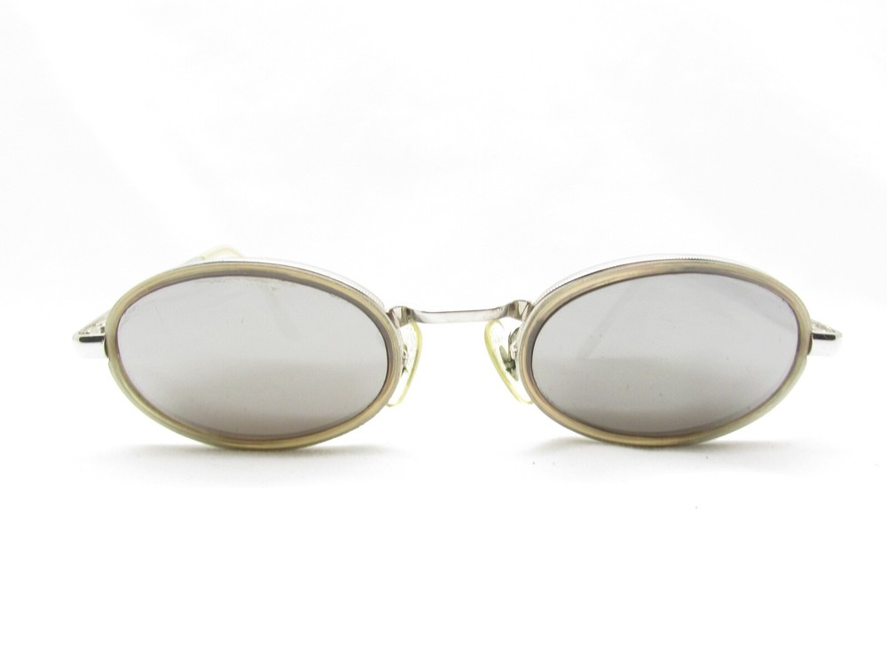 RAY-BAN RB 3123 W3109 SILVER OVAL SPORTS WRAP EYEGLASSES FRAMES 46-135 117470