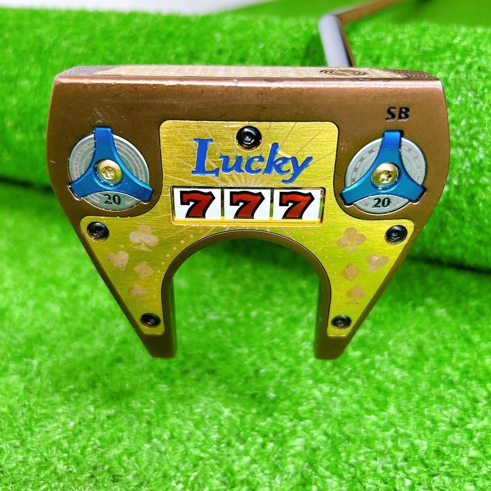 Odyssey Lucky 777 SB 34-Inch Golf Putter with Headcover LUCKY 7 PT