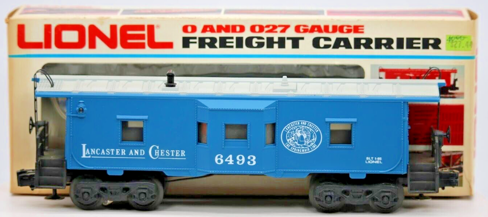 Lionel O Scale 6-6493 Lancaster & Chester Bay Window Caboose 1:48 Gauge LN Box