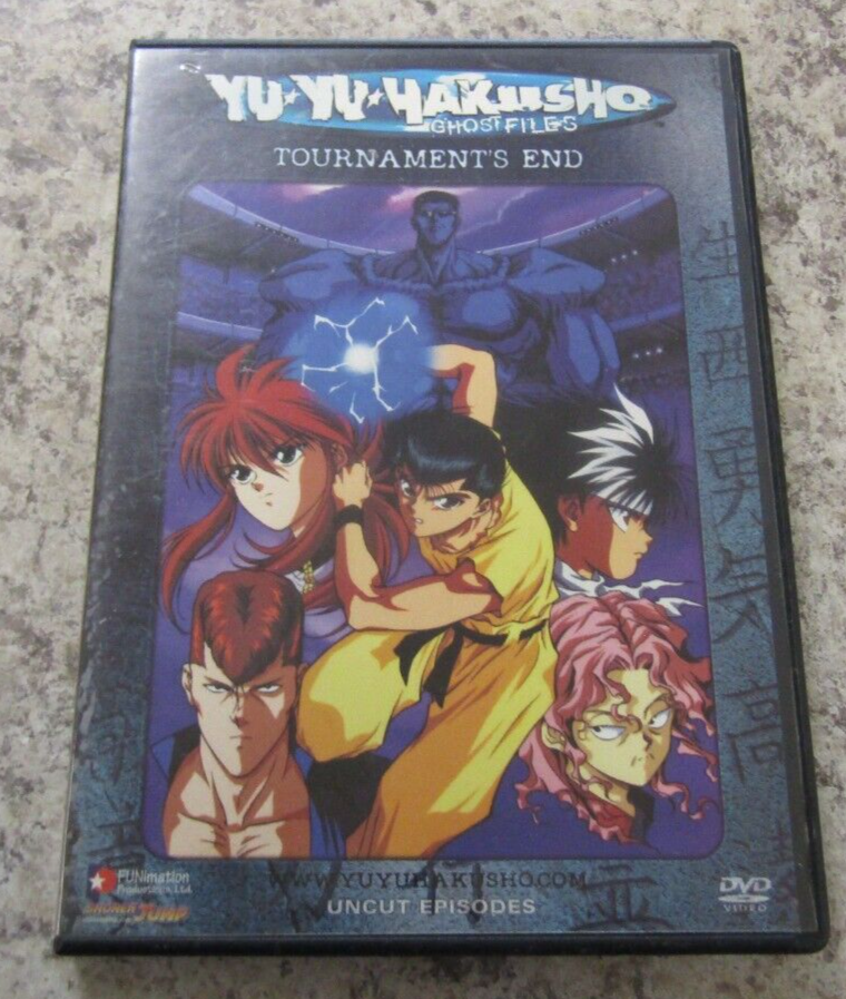 Yu Yu Hakusho Ghost Files DVD Vol 19 Tournaments End Anime Animation Ep 63-66