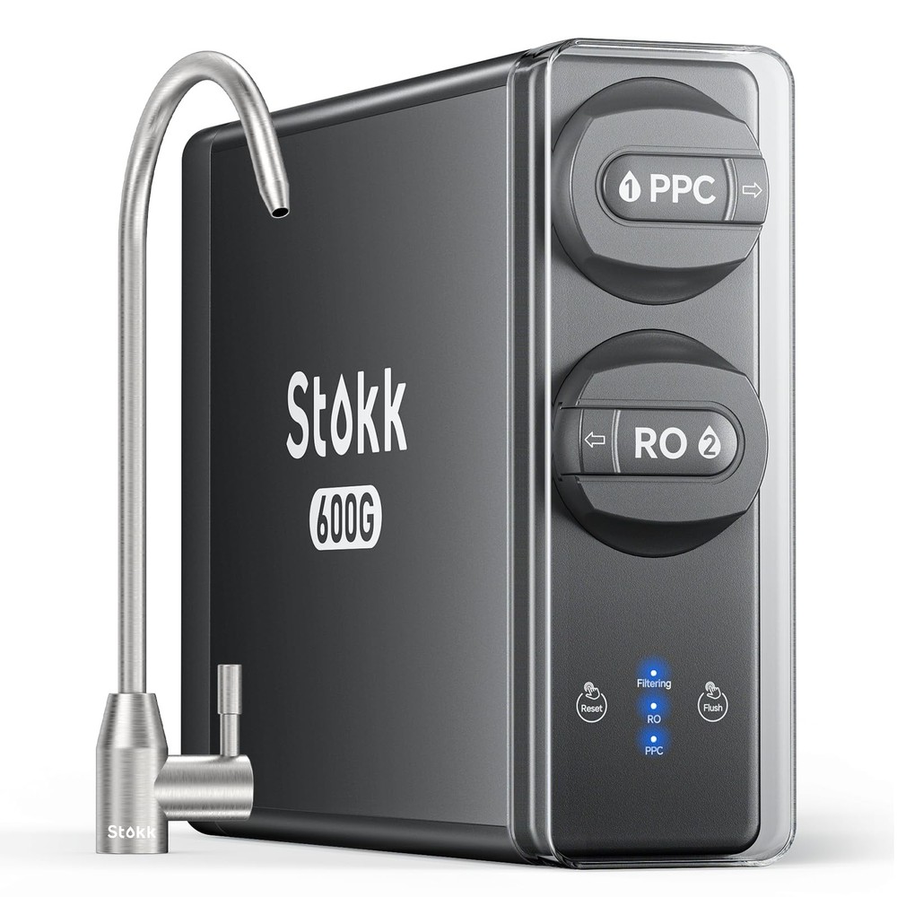 Stokk Reverse Osmosis System, 8 Stage Tankless Reverse Osmosis Water Filter, ...