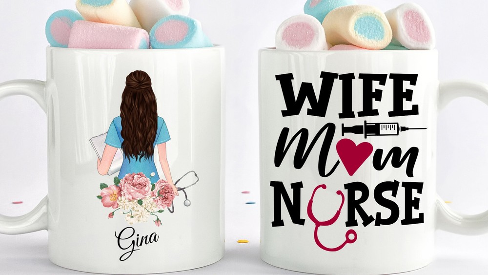 Nurse Mug Nurse Gifts Personalized Mug Nurse Coffee Mug Nurse Appreciation