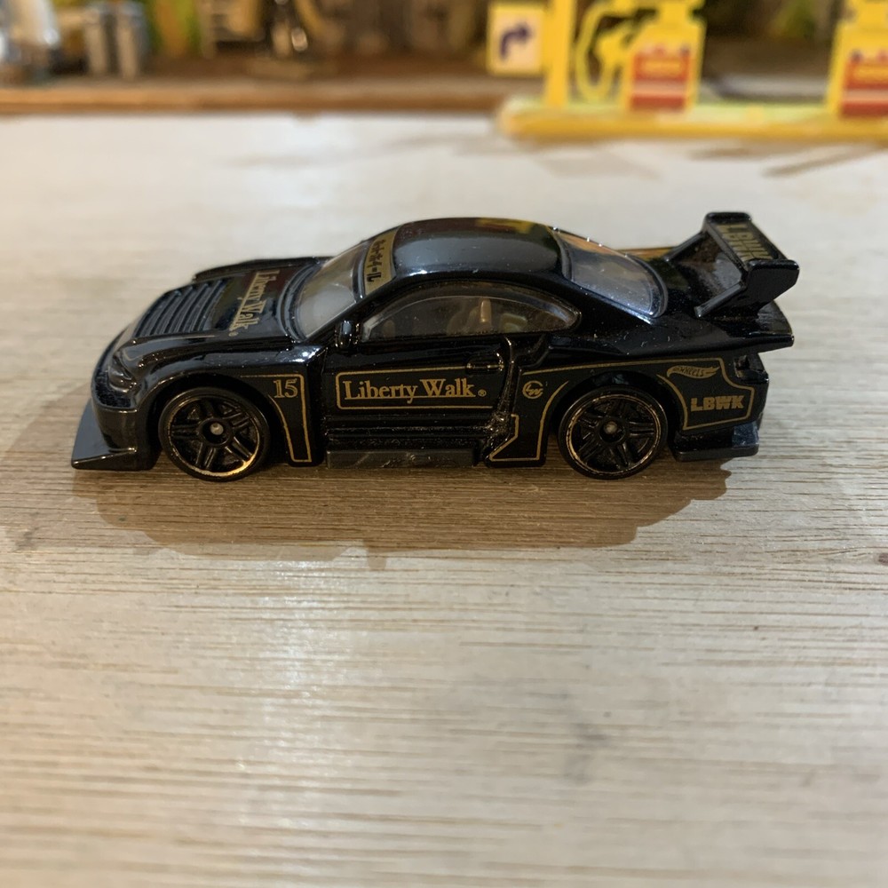 Hot Wheels LB Super Silhouette Nissan Silvia S15 Loose Black Collectible