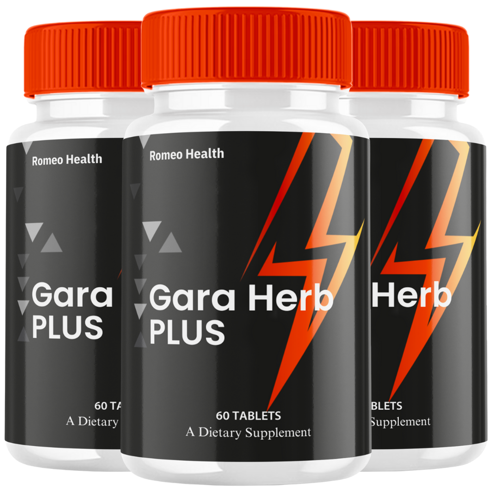 GaraHerb Capsules Gara Herb Male Supplement Performance Pills For Men (3 bottle)