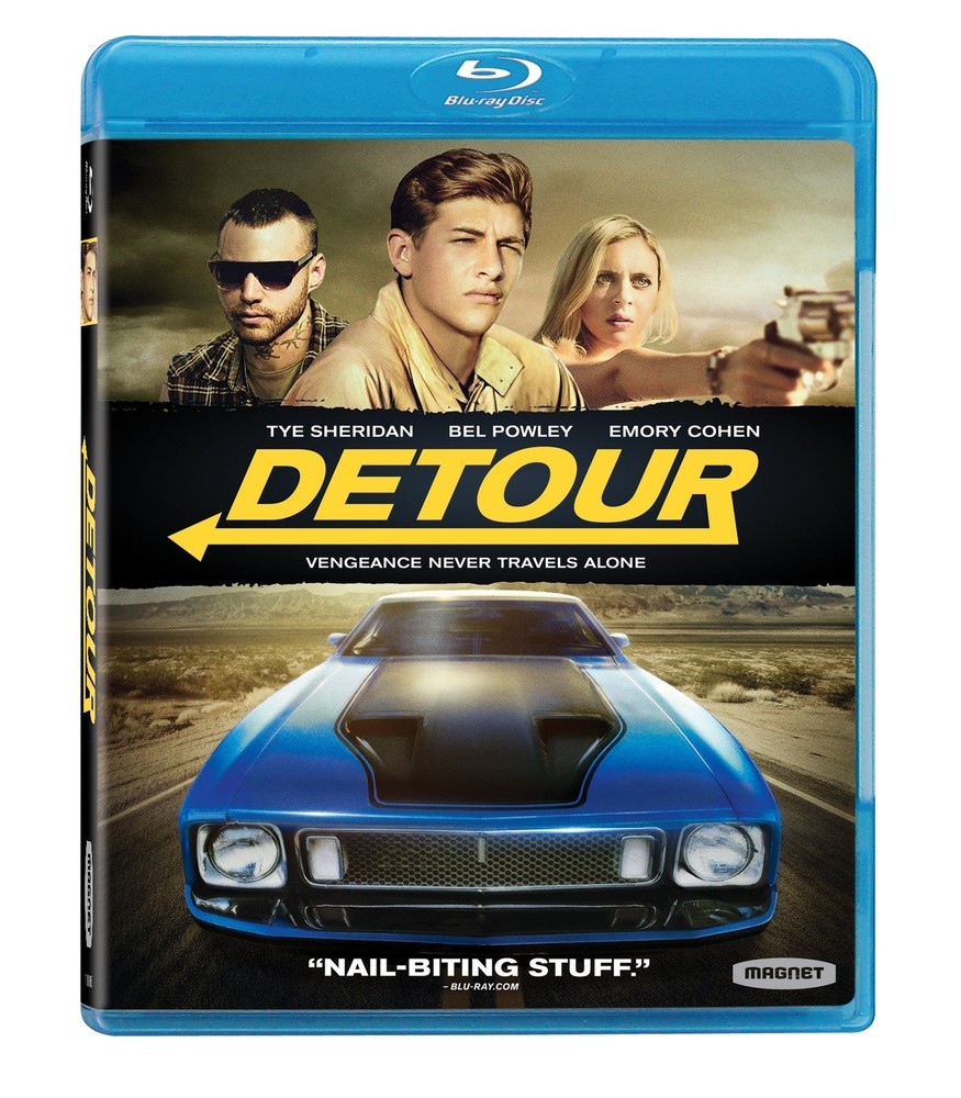 Detour (Blu-ray) Jared Abrahamson Tye Sheridan Emory Cohen
