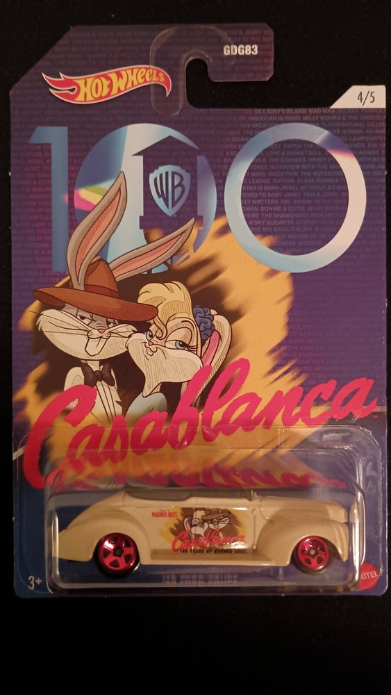 Hot Wheels '40 Ford Coupe 4/5 - Bugs Bunny & Lola x Casablanca - Warner Bros. A