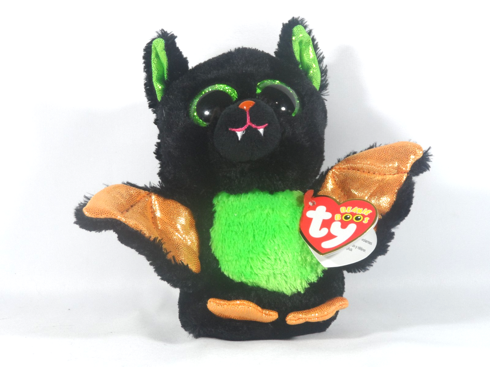Ty Beanie Boos - BEASTIE the Halloween Bat (6 Inch) NEW Stuffed Animal Toy