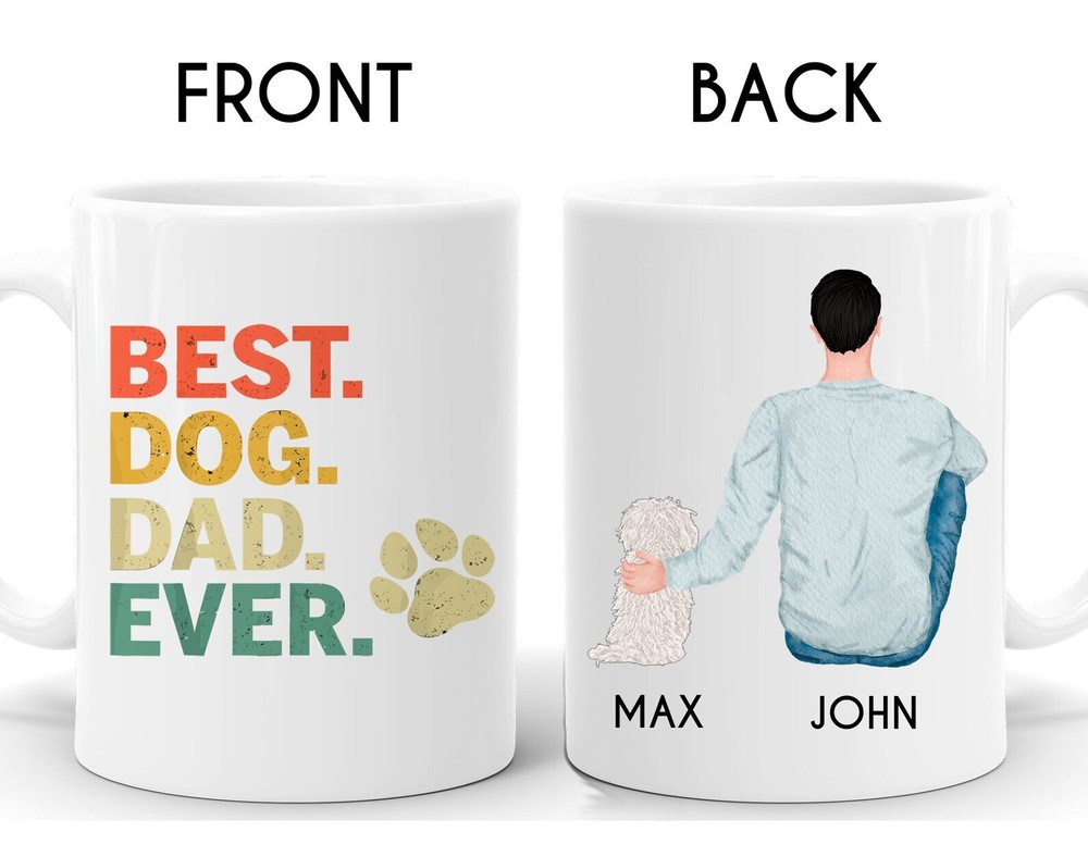 Personalized Maltese Mug Maltese Dad Mug Maltese Lover Mug Maltese Dad Gift