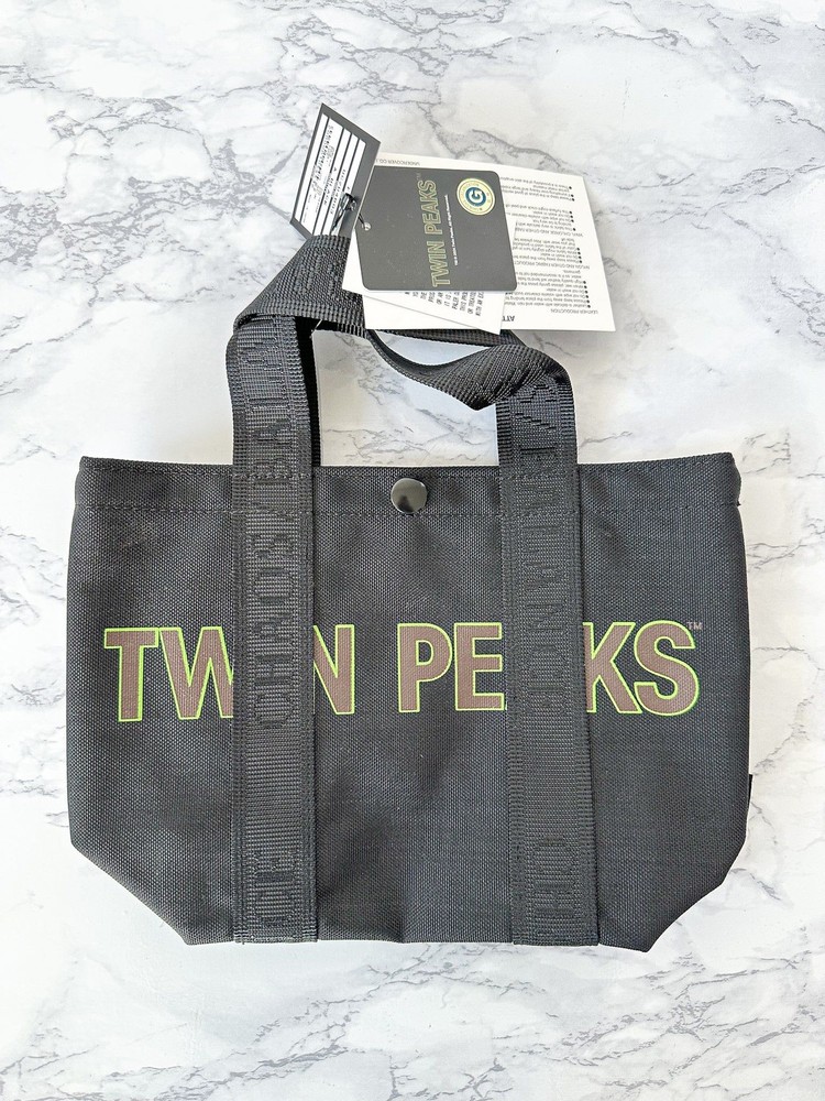 Undercover Twin Peaks Mens Slogan Small Tote Bag