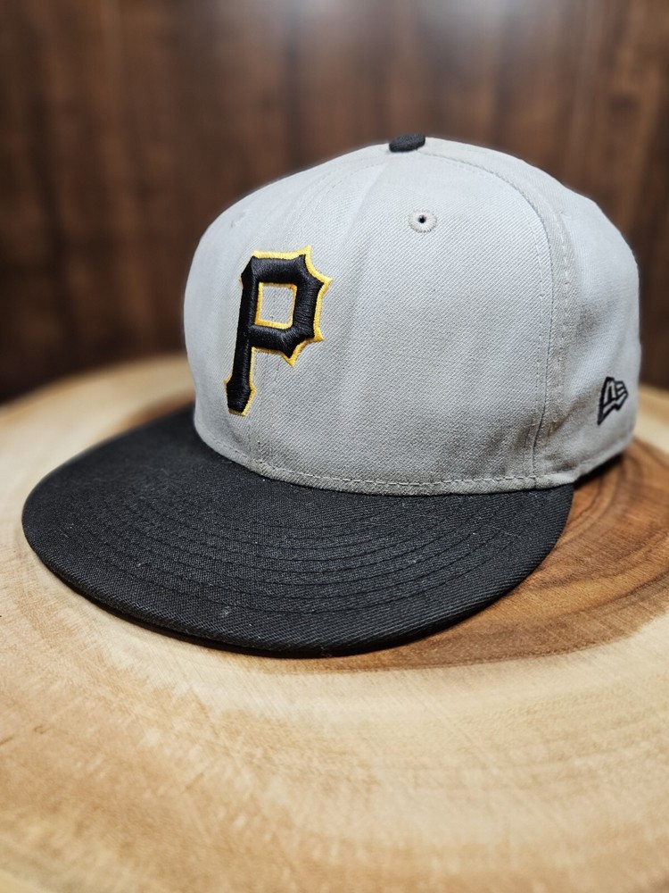 Pittsburgh Pirates New Era 59Fifty MLB Fitted Cap Gray Size 7 5/8