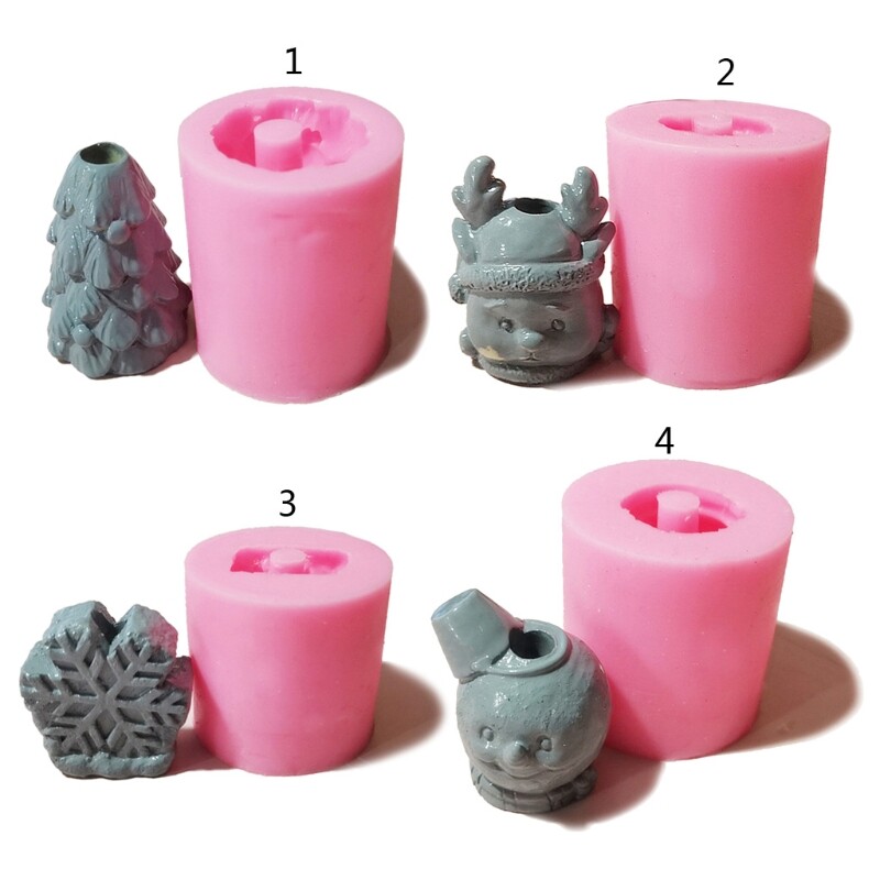 Resin Casting Mold for DIY Tree Straw Topper Decoration
