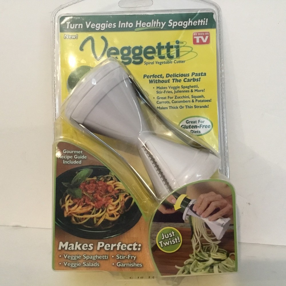 Veggetti Spiral Vegetable Cutter for Low Carb Pasta AS SEEN ON TV