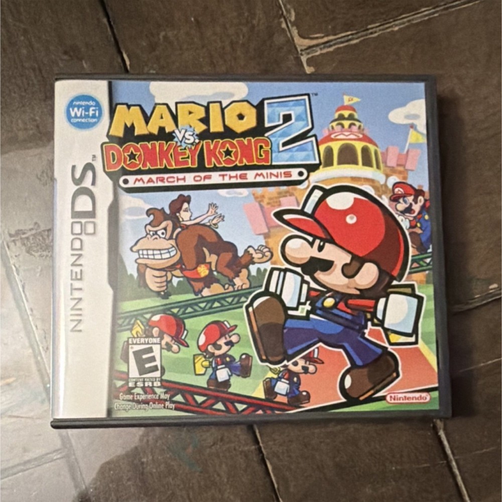 Nintendo Mario vs. Donkey Kong 2 DS Puzzle Manual Included E-Everyone NTSC-U/C