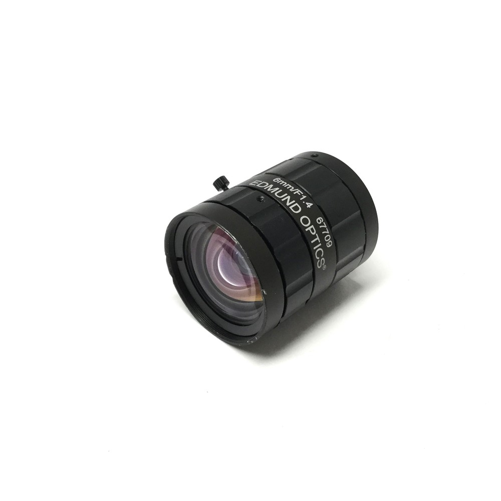 Edmund Optics 6mm Fixed Focal Machine Vision Lens f/1.4-f/16