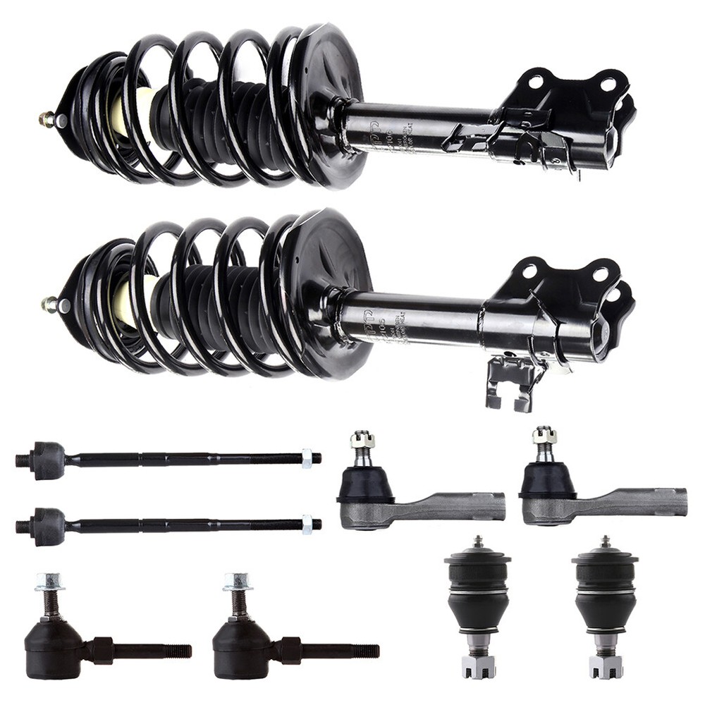 Front Struts Ball Joint Tie Rod Kit 2002-2006 Nissan Sentra