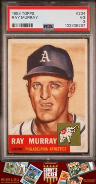 1953 Topps Ray Murray #234 High Number Baseball Card