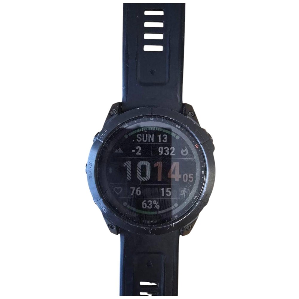 Garmin Fenix 7X Solar Sapphire GPS Smartwatch with Dual Power