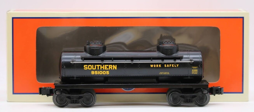 Lionel Southern 2-Dome Tank Car O Gauge 1:48 Scale #951005 6-81009