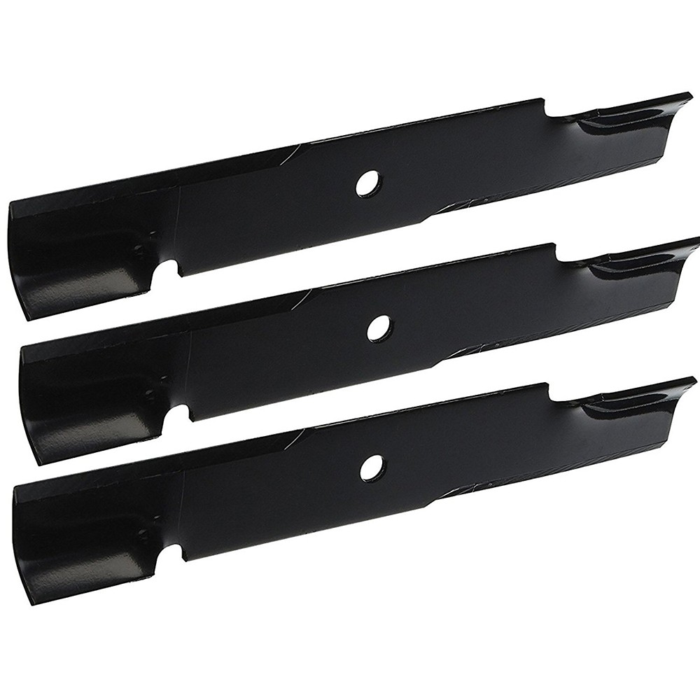 3-Pack Notched Mower Blades for Husqvarna 539106040 Replacement