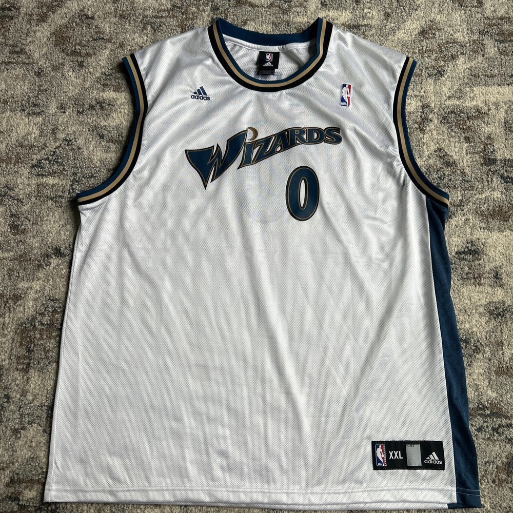Vintage Adidas Gilbert Arenas #0 Washington Wizards Jersey Men's Size 2XL