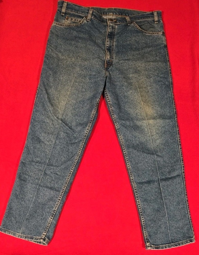 Vintage Levis 540 Made In USA 38x28 Mens Jeans Brown Tab Relaxed Fit 90s