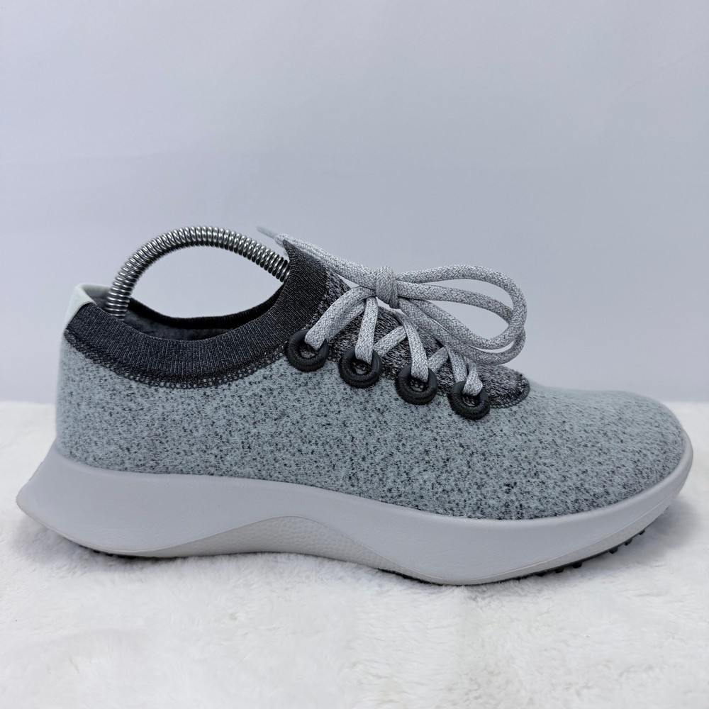 Allbirds Wool Dasher Mizzle Women’s Gray Running Shoes Size 9.5 Athletic