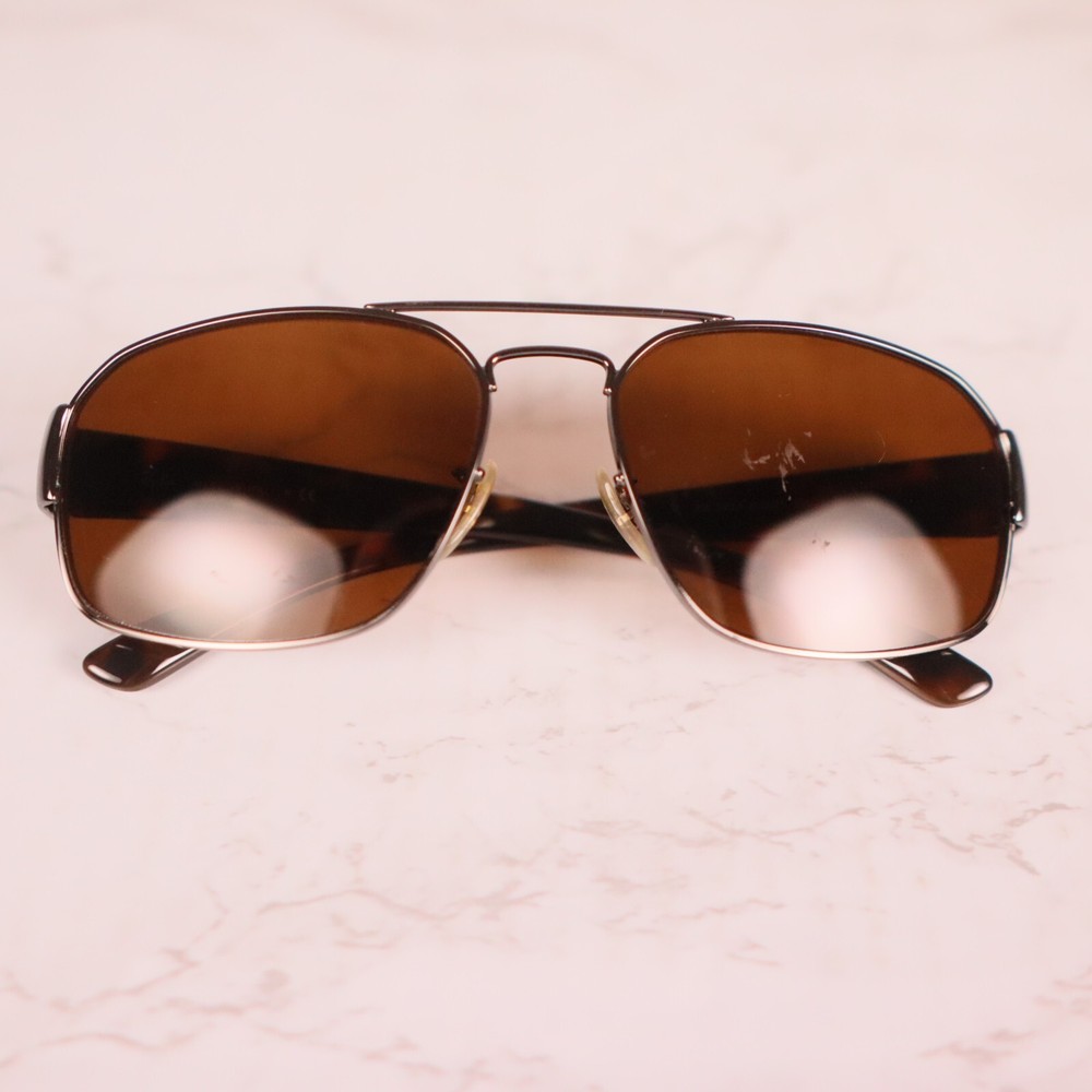 Ray-Ban RB 3427 Silver Metal Sunglasses Frame 58-16 Italian Design
