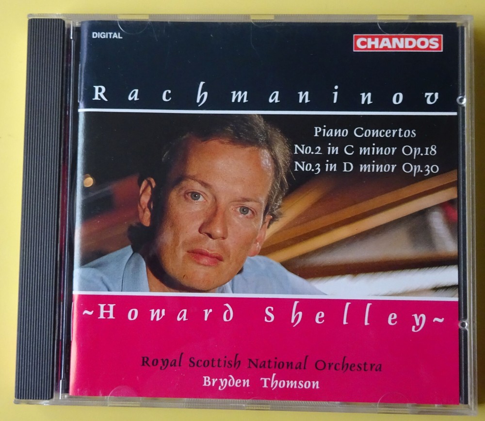 Master Rachmaninov's Piano Concertos No. 2 in C minor Op. 18 & No. 3 in D minor Op. 30 on CD