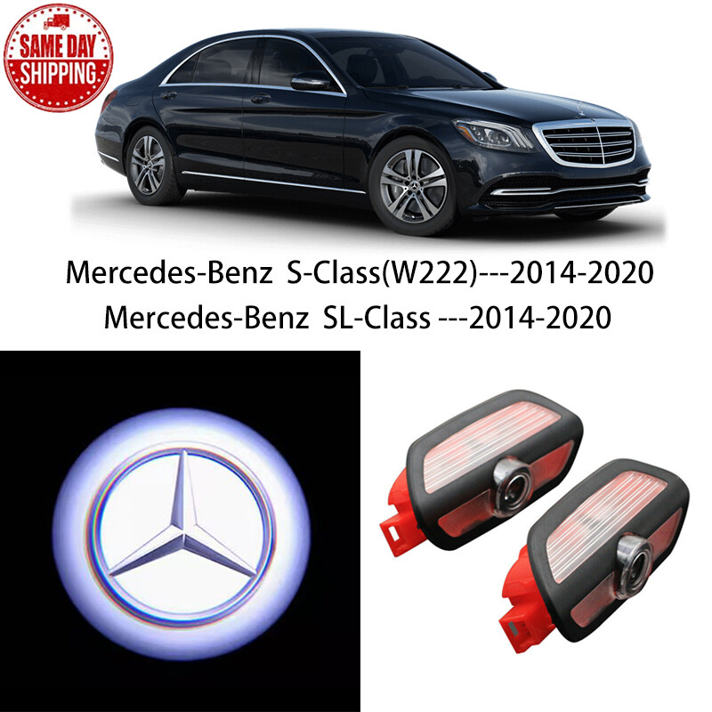 New No Fading Door Welcome Projector Light For Mercedes-Benz S- Class W222 14-20