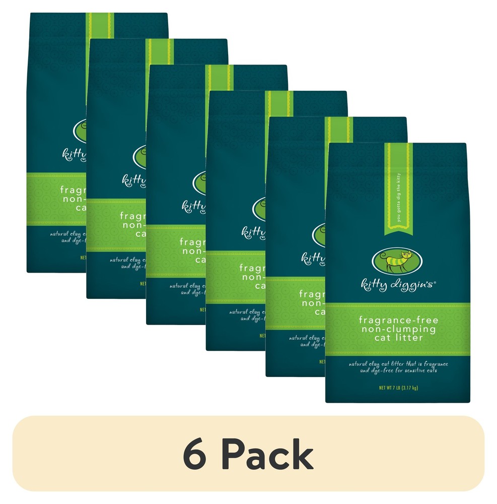 Kitty Diggins Fragrance-Free Cat Litter 100% natural No perfumes, dyes,additives