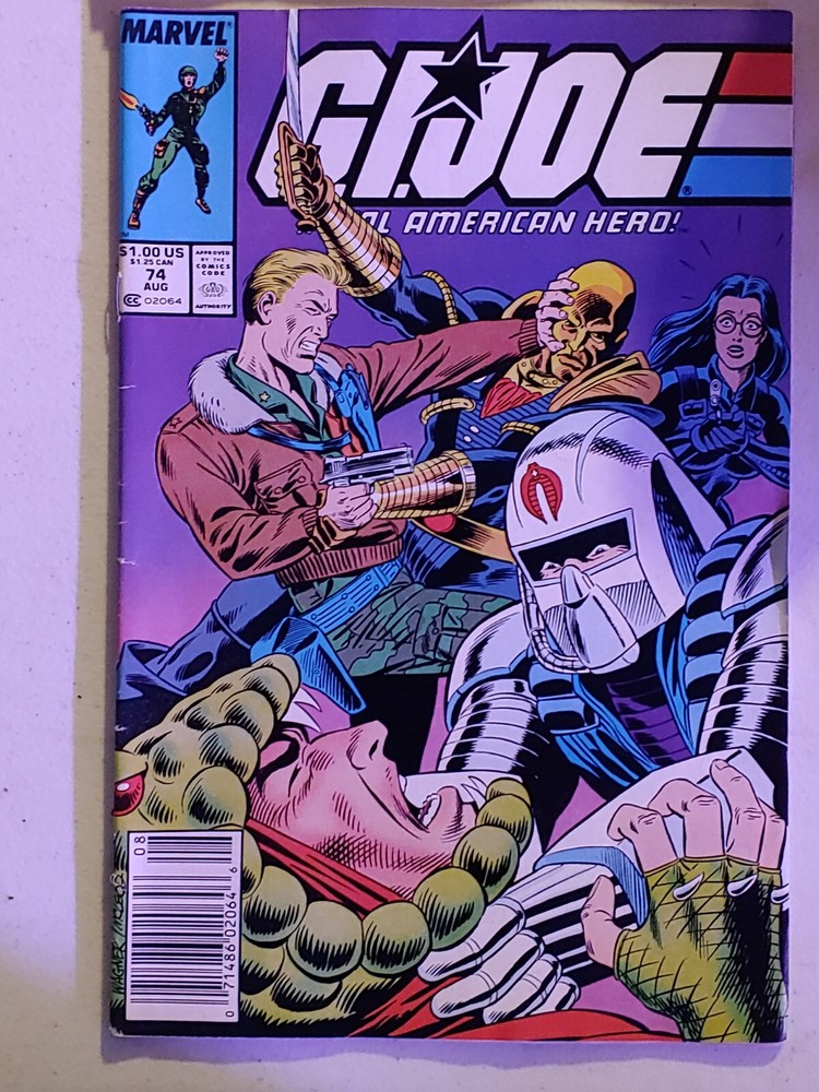 Gi Joe A Real American Hero #74