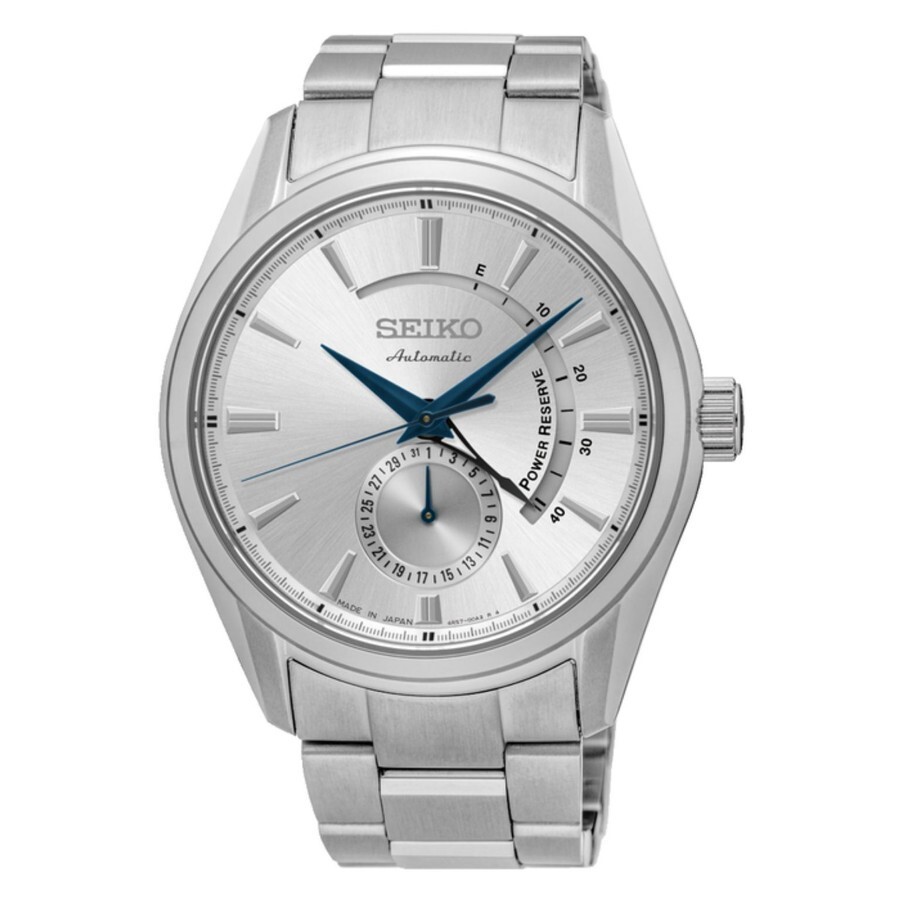 Seiko Presage Silver Men's Watch - SSA303J1