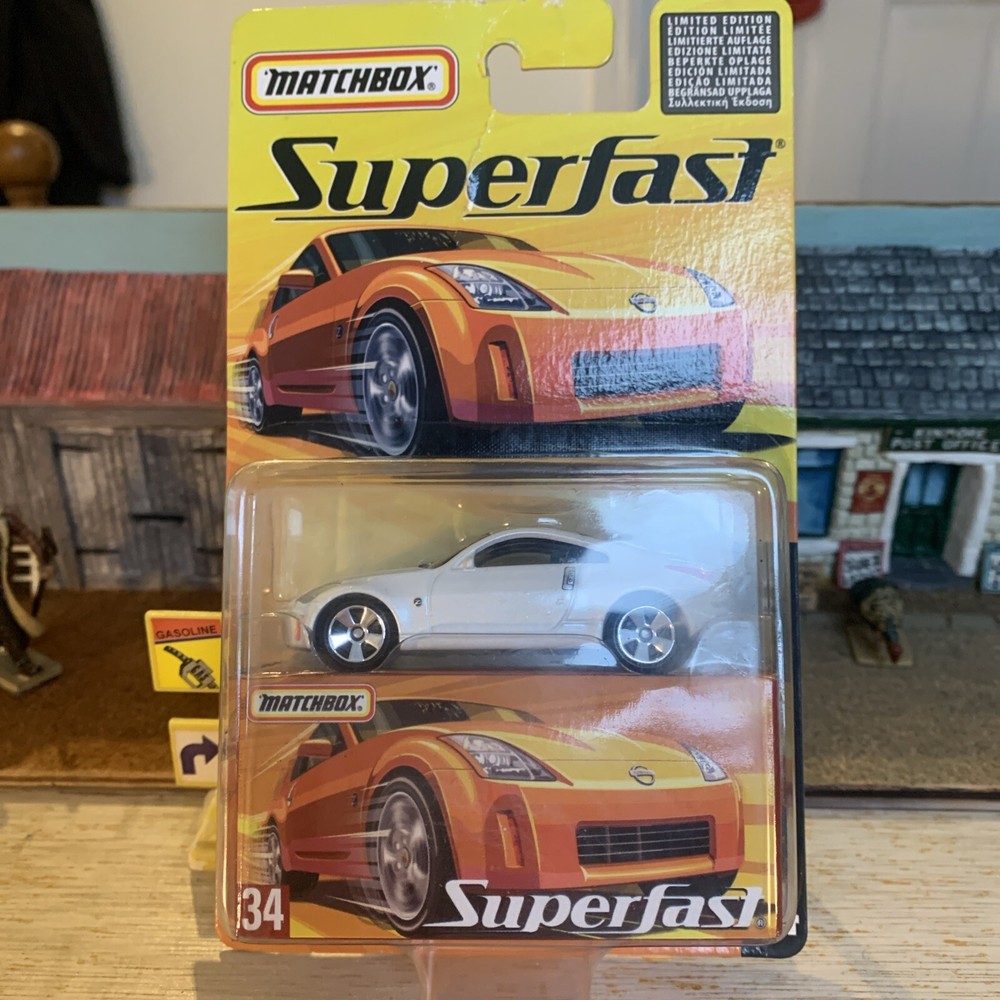 Matchbox Superfast #34 Limited Edition 1/15,500 NISSAN Z - 1:64 In White