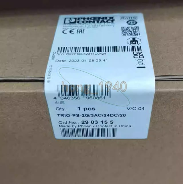 1PCS New Phoenix Contact 2903155 TRIO-PS-2G/3AC/24DC/20 power supply