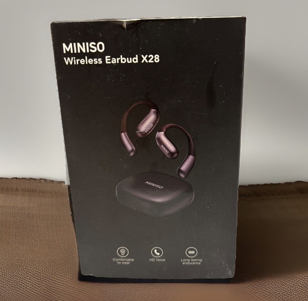 Miniso Wireless Earbud X28 Pink New