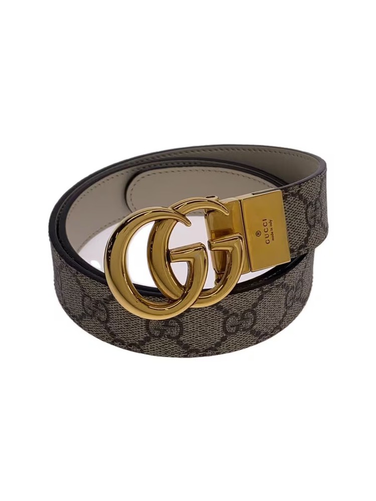 GUCCI PVC Belt for Women with All-Over Print 659417