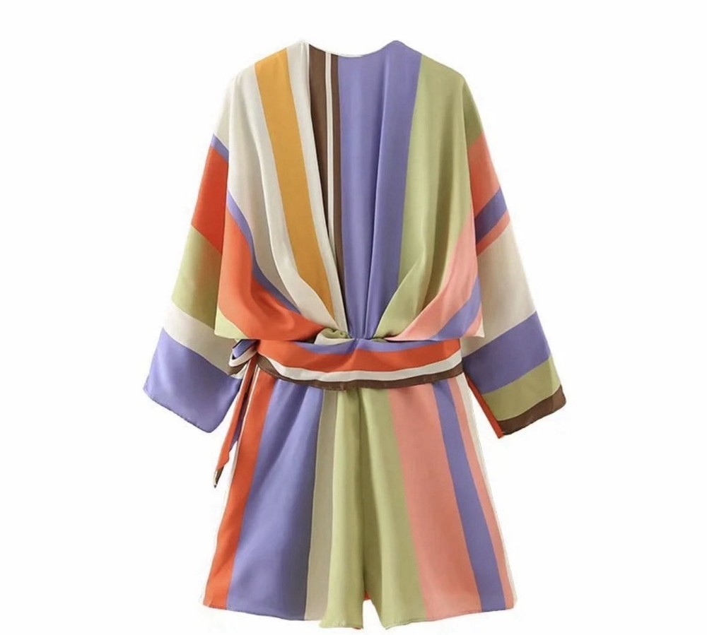 Women’s Gisette Romper One Piece Size L Multi Color Floral Print